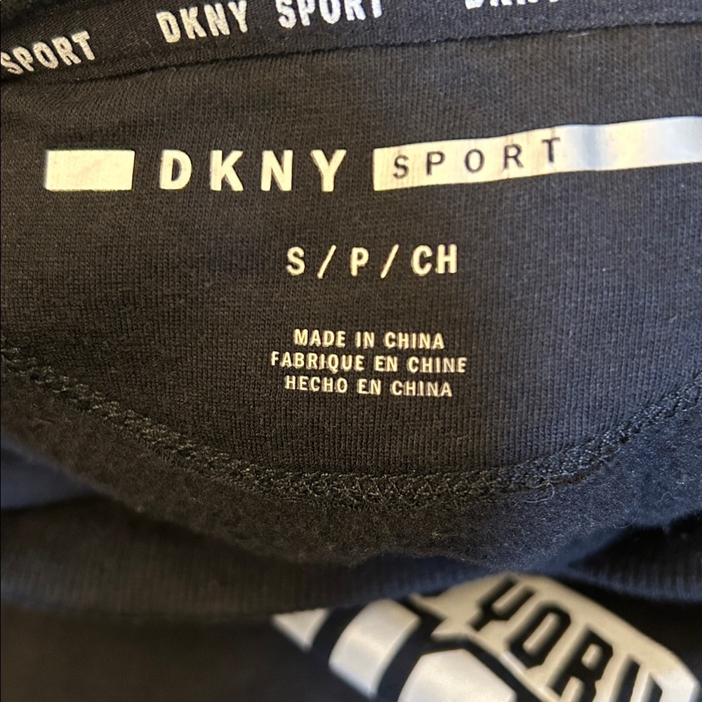 DKNY New York Knicks Crop Hoodie | SIZE S - Picture 7 of 7
